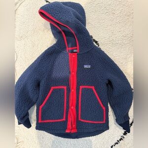 Patagonia retro pile fleece jacket size 5t